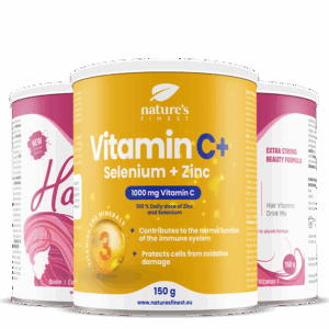 2x Hair Vitamins + Vitamine C+ Selenium + Zink pakket