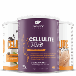 Cellulite PRO + 2x Anti Cellulite Coffee Scrub pakket
