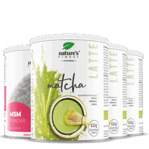 Matcha Chai latte + MSM pakket