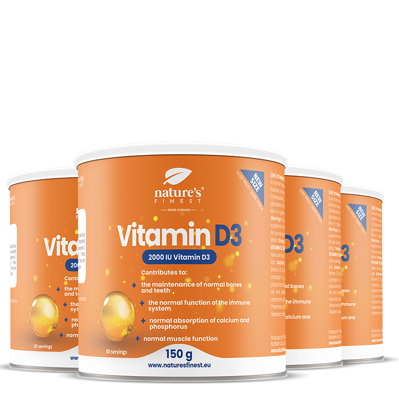 VITAMINE D3 POEDER 3+1 GRATIS