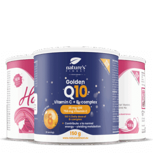 Hair Vitamins + Golden Q10 pakket