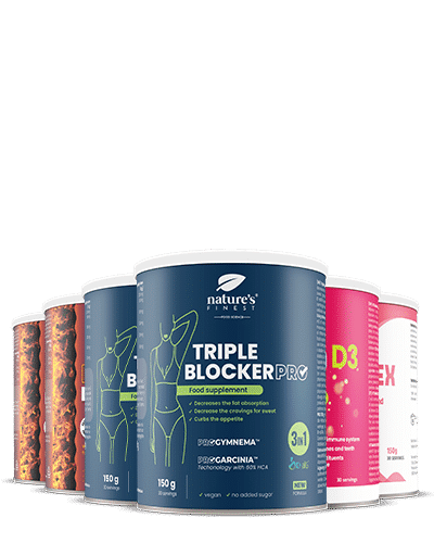 2x Night FatBurn Extreme + 2x Triple Blocker PRO + B-Kompleks + Vitamin D3+ Vitamin C GRATIS