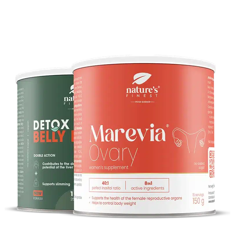 Marevia Ovary + Detox Belly Burn pakket