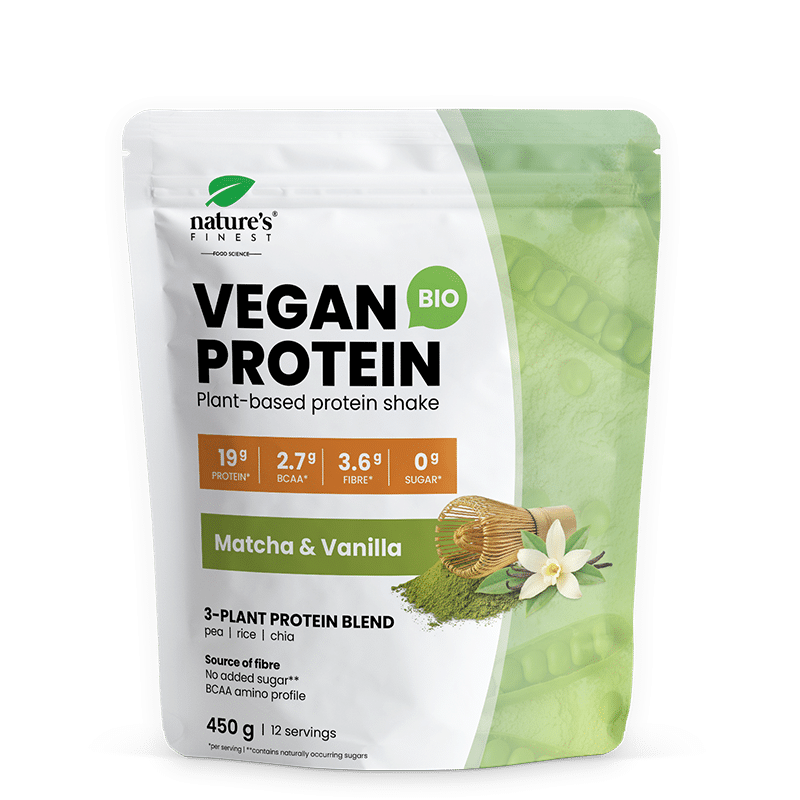 Bio Veganistische Eiwitten – Matcha & Vanilla
